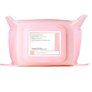 Beauty BeautyBio Exfoliating Peptide-Infused Body Wipes